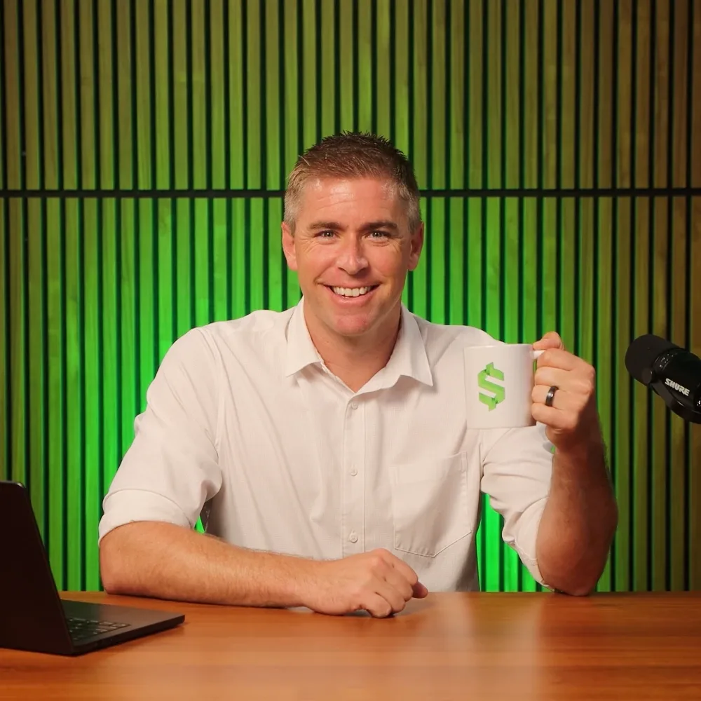 Eric Presnall, Founder and Lead Spokesperson at VideoRep, in his studio