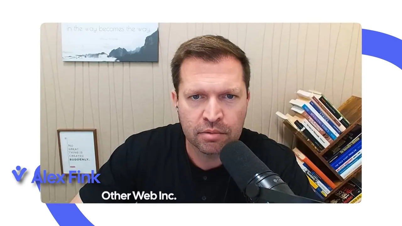 Presenter-led explainer for OtherWeb