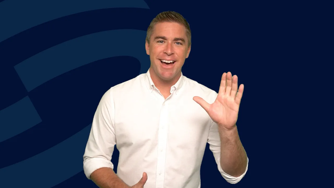 Eric Presnall presenting a thank-you video for Suite Solutions Group
